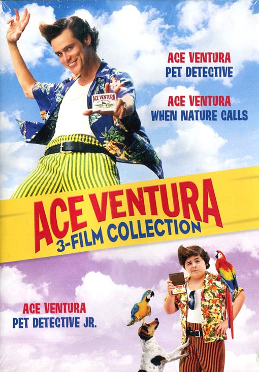 Ace Ventura 3-Film Collection: Ace Ventura, Pet Detective / Ace NEW DVD